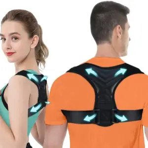 Haltungskorrektur Rücken Geradehalter Verstellbare Für Brustumfang 94-125cm