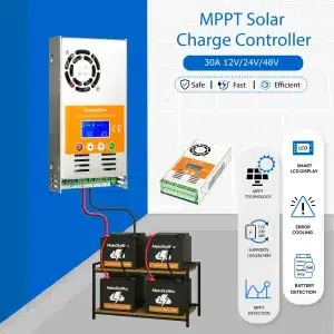 MakeSkyBlue 30A MPPT Solar Laderegler V123