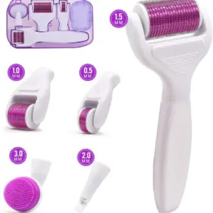 derma roller set, mikronadel microneedling, für gesichtsbehandlung narben falten
